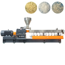 Twin Screw Compounding Extruders for Plastic Caco3 Talc Filler Masterbatch / Filler Masterbatch Pelletizing Equipment